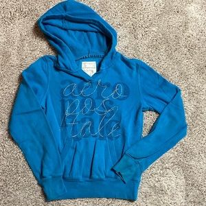 Aeropostale sparkly beaded sweatshirt